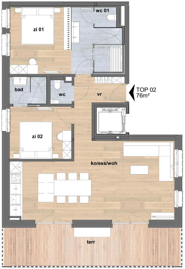 Apartmenthaus A24 Schruns Exterior foto